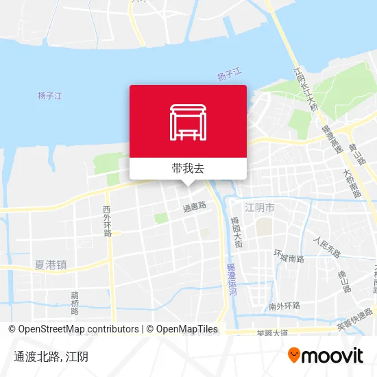 通渡北路地图