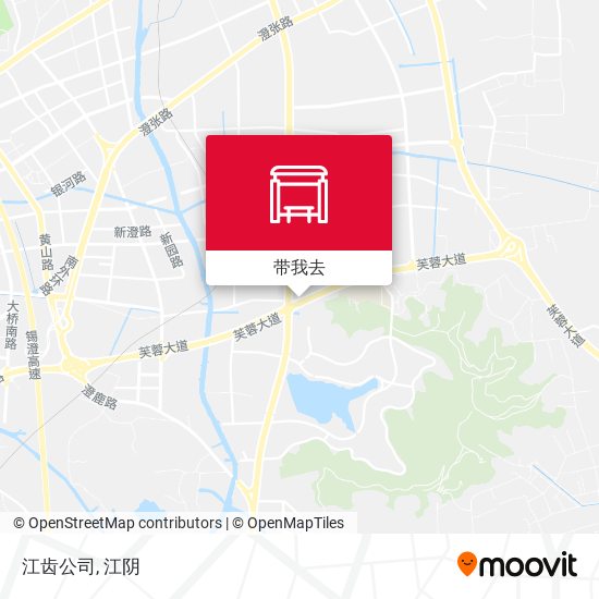 江齿公司地图