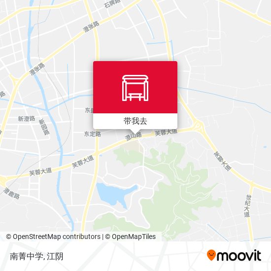 南菁中学地图