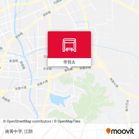 南菁中学地图