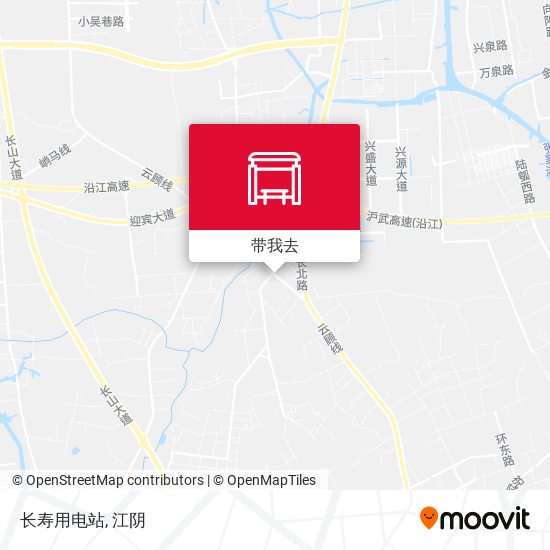 长寿用电站地图