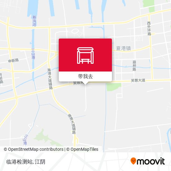 临港检测站地图