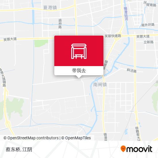蔡东桥地图
