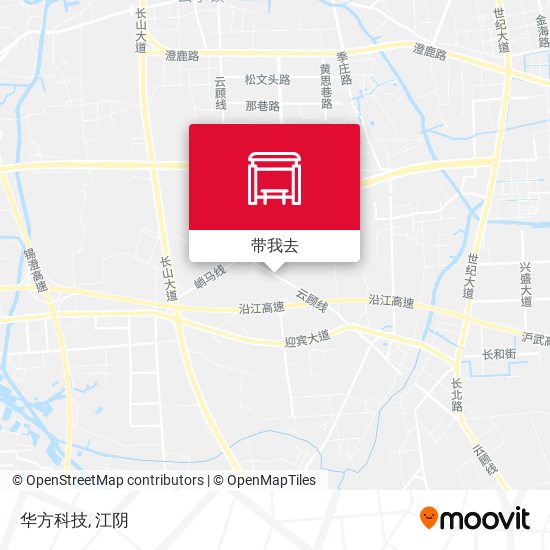 华方科技地图