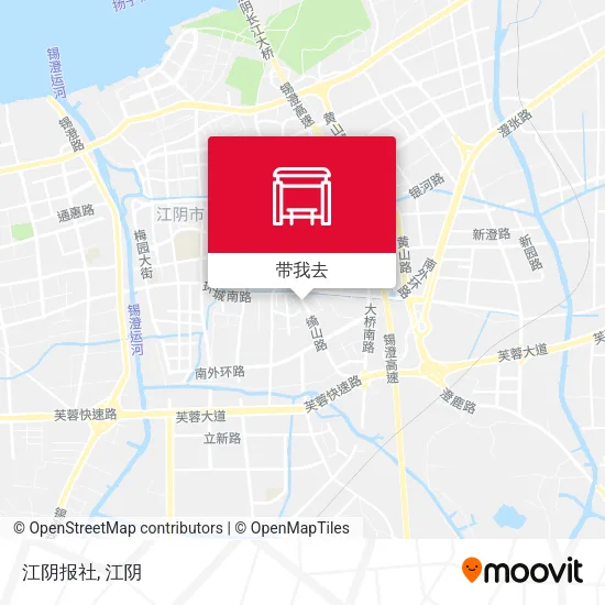 江阴报社地图