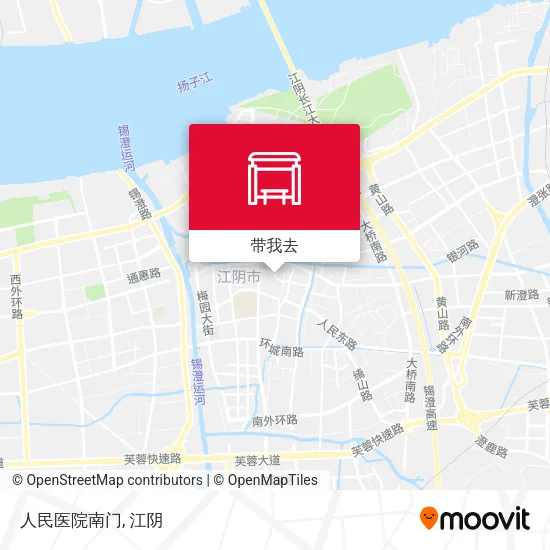 人民医院南门地图
