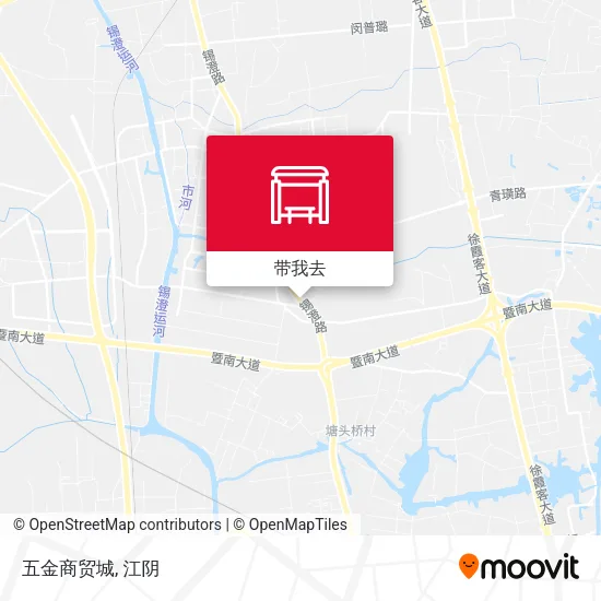 五金商贸城地图