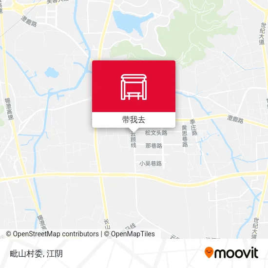 毗山村委地图