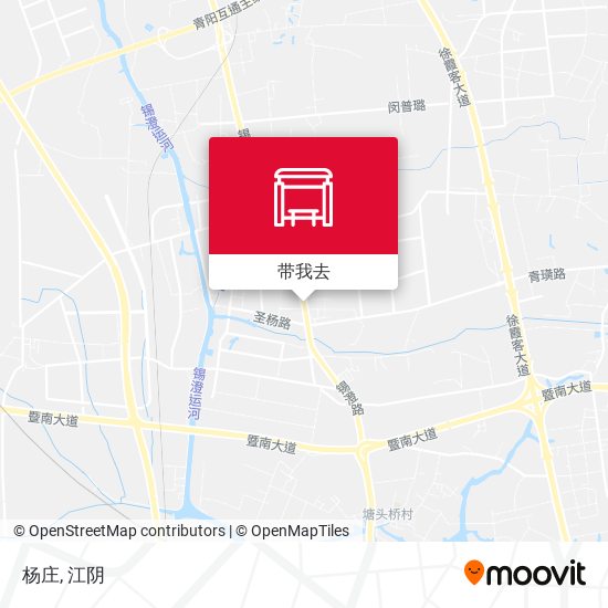 杨庄地图