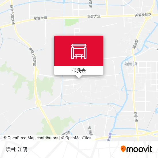 璜村地图