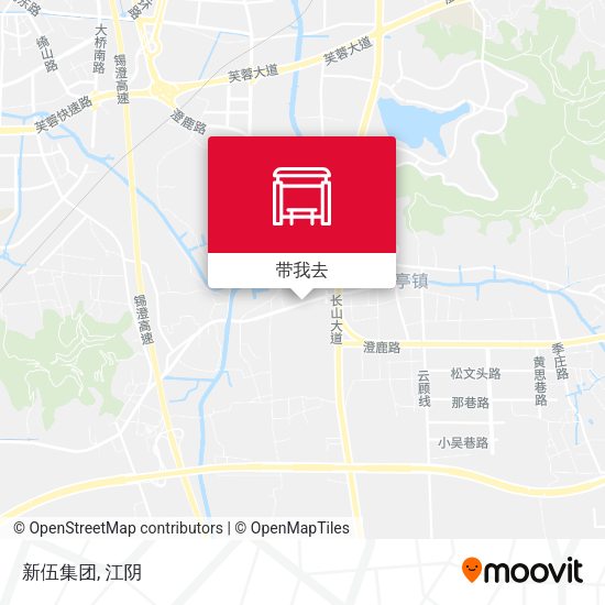 新伍集团地图