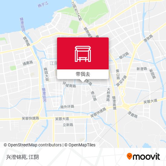 兴澄锦苑地图