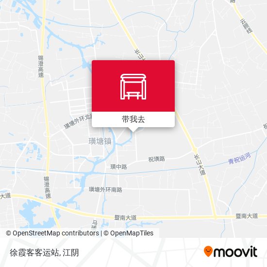 徐霞客客运站地图