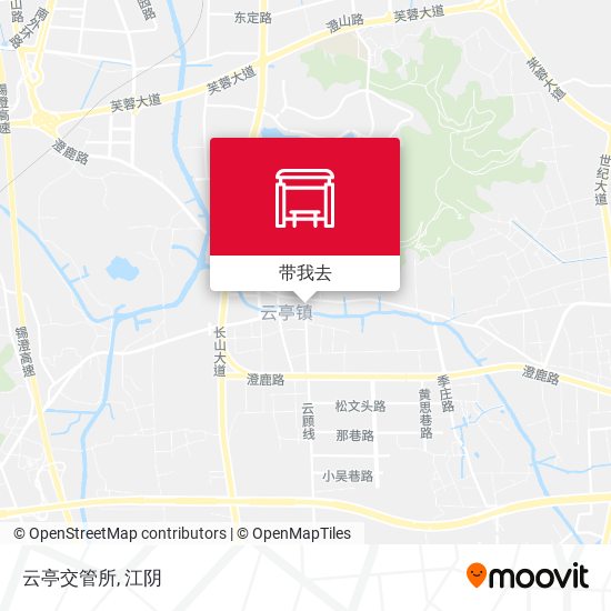 云亭交管所地图