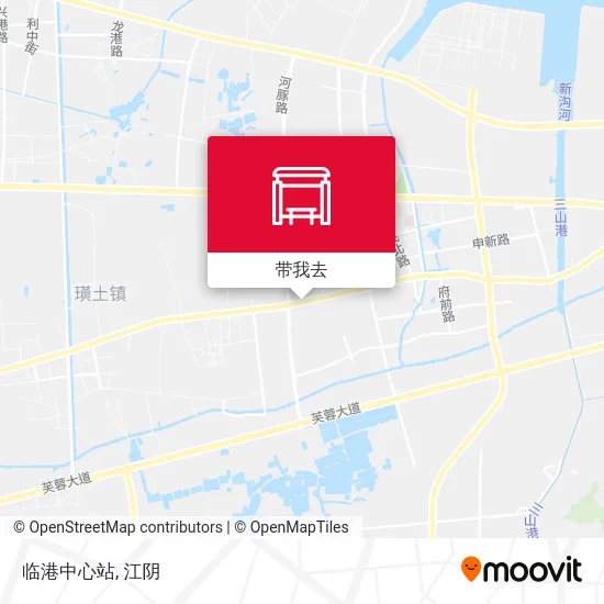 临港中心站地图