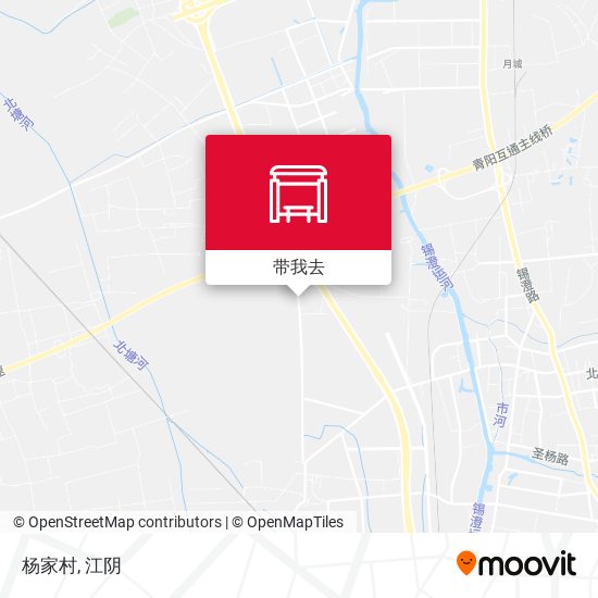 杨家村地图