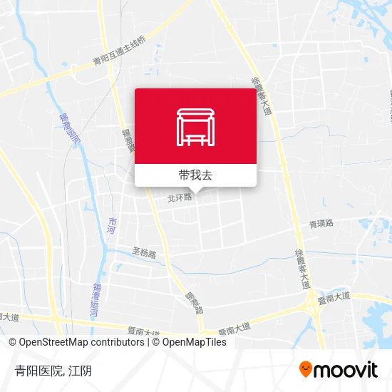 青阳医院地图