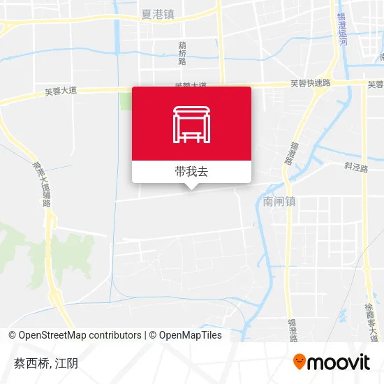 蔡西桥地图