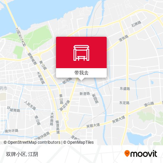 双牌小区地图