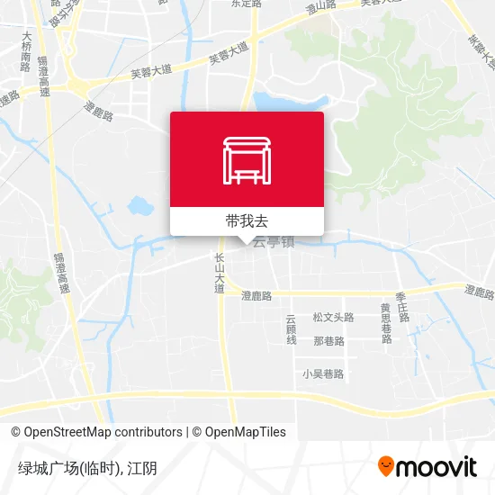 绿城广场(临时)地图