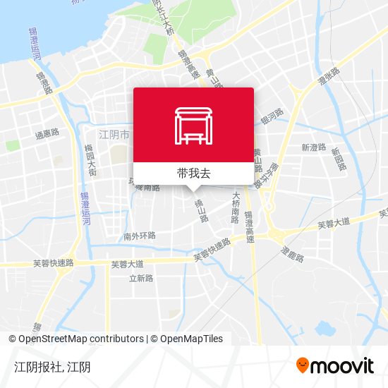 江阴报社地图