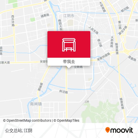 公交总站地图