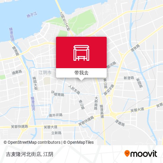 吉麦隆河北街店地图