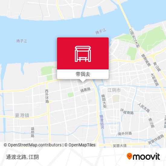 通渡北路地图