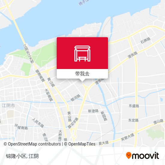 锦隆小区地图