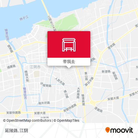 延陵路地图