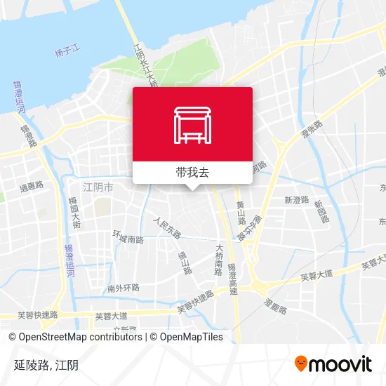 延陵路地图