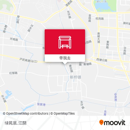 绿苑居地图