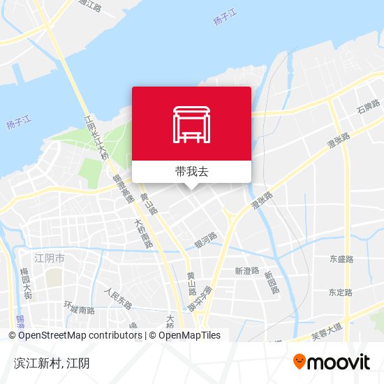 滨江新村地图