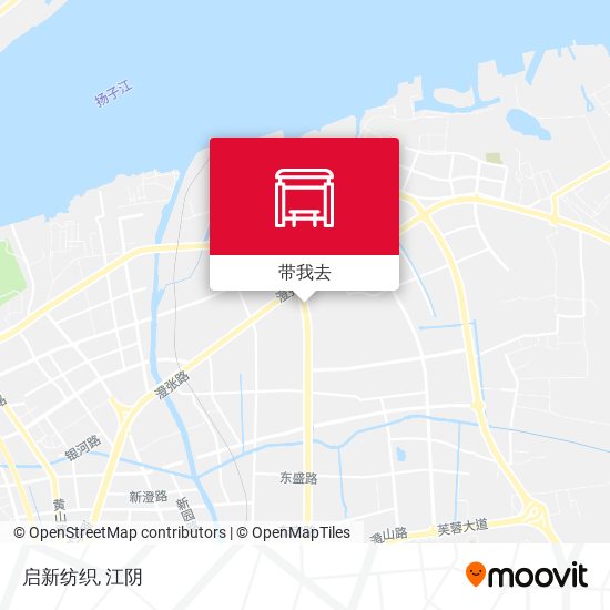 启新纺织地图