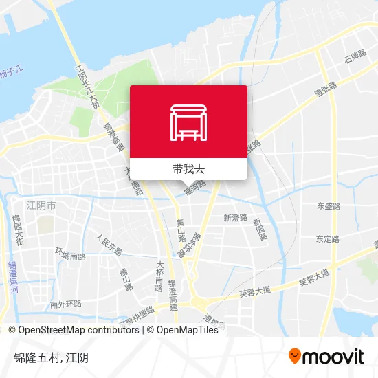 锦隆五村地图