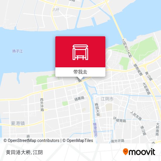 黄田港大桥地图