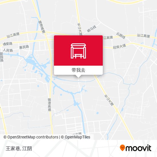 王家巷地图