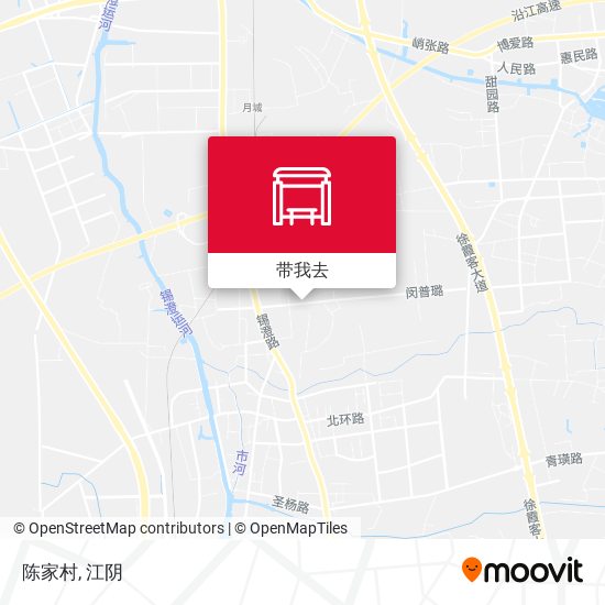 陈家村地图