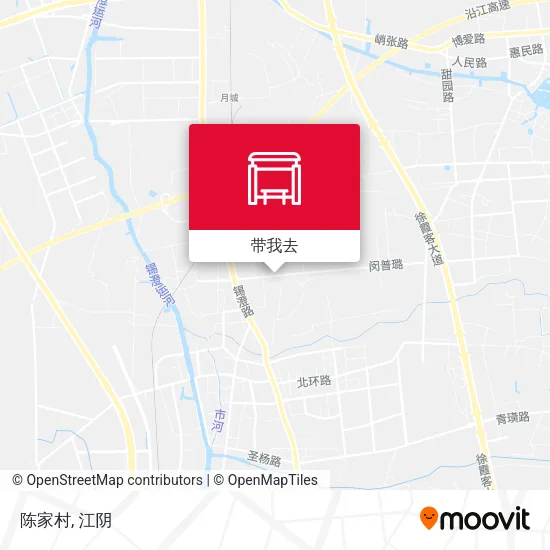 陈家村地图