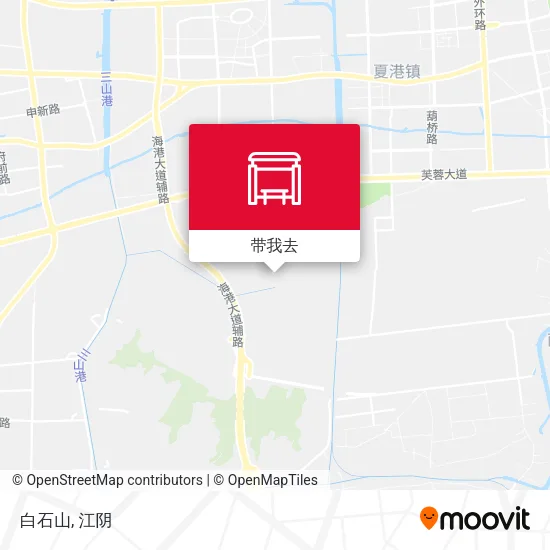 白石山地图