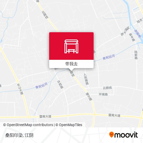 桑阳印染地图