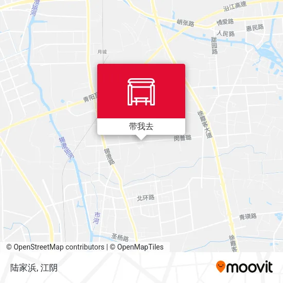 陆家浜地图
