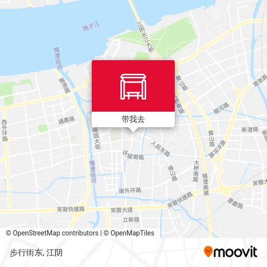 步行街东地图