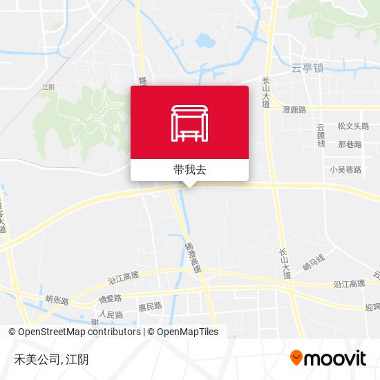 禾美公司地图