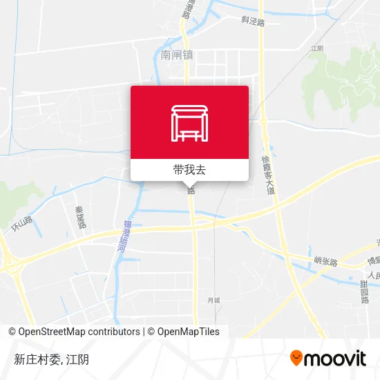 新庄村委地图