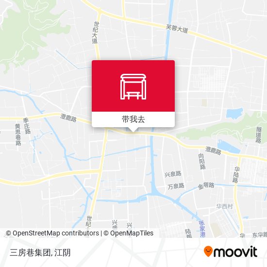 三房巷集团地图