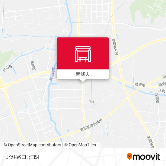 北环路口地图