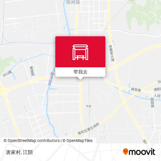 唐家村地图