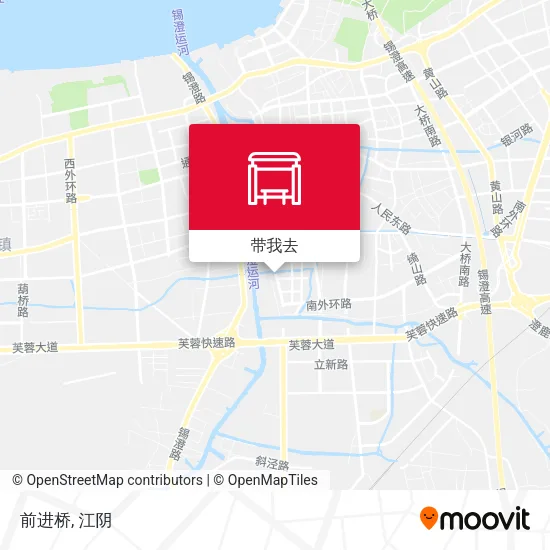 前进桥地图