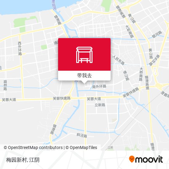 梅园新村地图